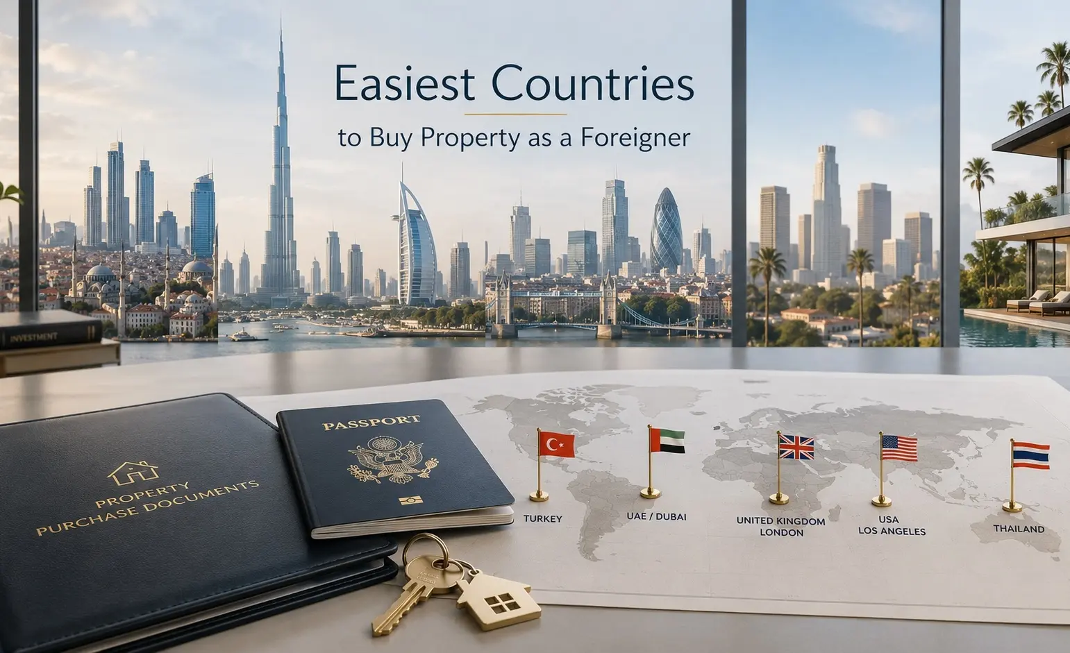 Easiest countries to buy property